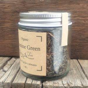 Jasmine Flower Tea and Green Leaf