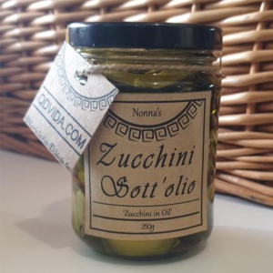 Nonna's Organic Zucchini Sott'Olio